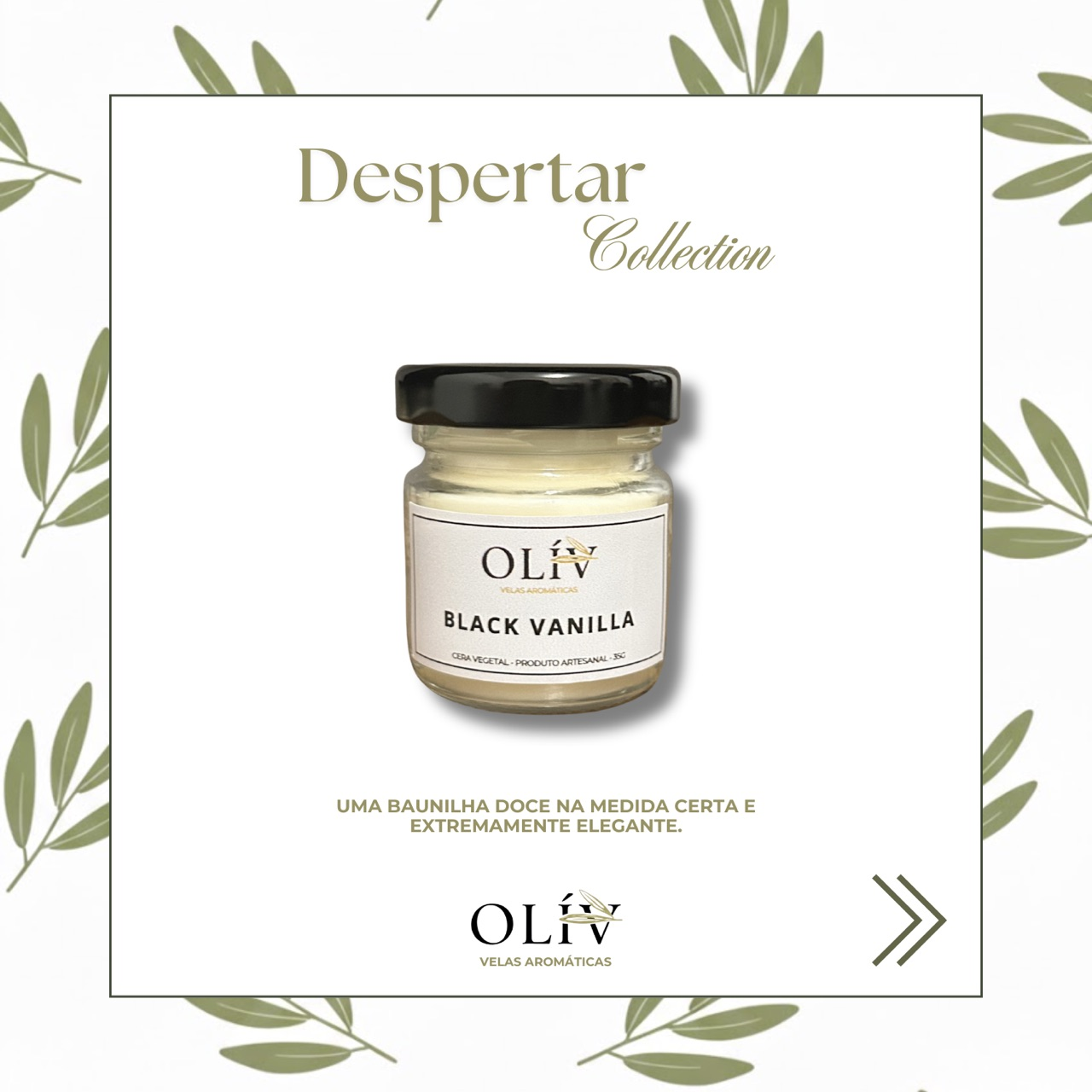 Despertar | Baby OLÍV — Black Vanilla (35g)